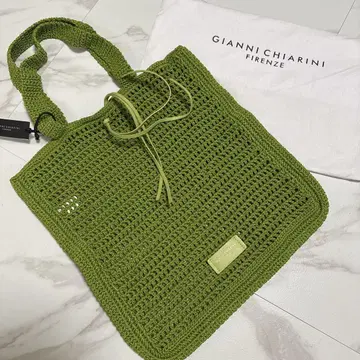 GIANNI CHIARINI 그린 숄더백 새상품!