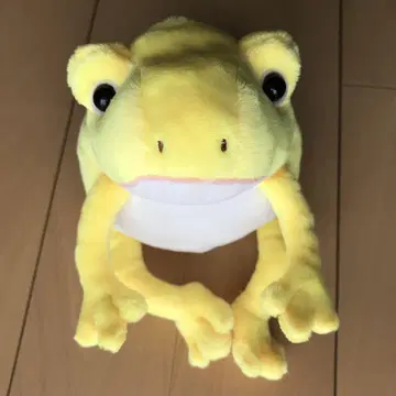 몬수이 보노 봉제 인형 개구리 노랑 컬러