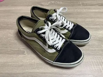 Vans 올리브/블랙 스니커즈
