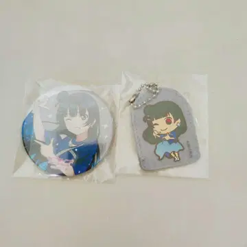 Aqours finale 츠시마 요시코 캔뱃지 펠트 퍼펫
