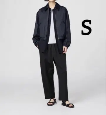 유니클로 저지 개더 팬츠 S