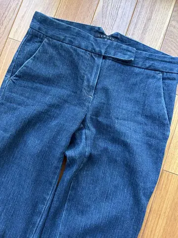 띠어리 다크 블루 데님 팬츠