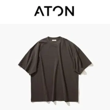 구매 시 택 포함 ATON LOOSE FIT T-SHIRT