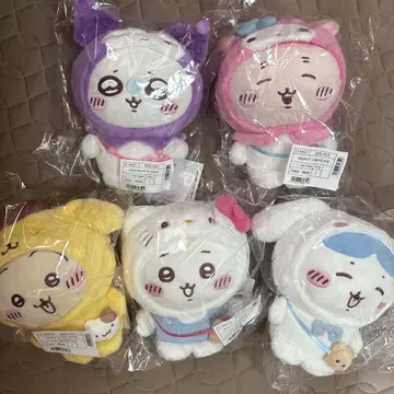 치이카와 (먼작귀) 토끼 하치와레 모몽가 게 산리오 봉제 인형
