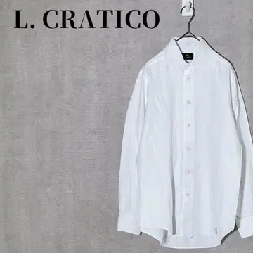 L. CRATICO 와이셔츠 긴팔 기자 코튼 사이즈 39-84(M 상당)