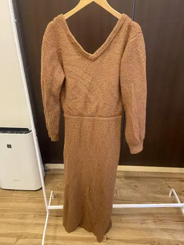 릴리 브라운 니트 원피스