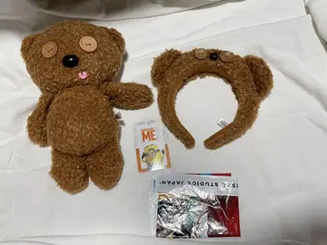 유니버셜 팀 봉제 인형 머리띠