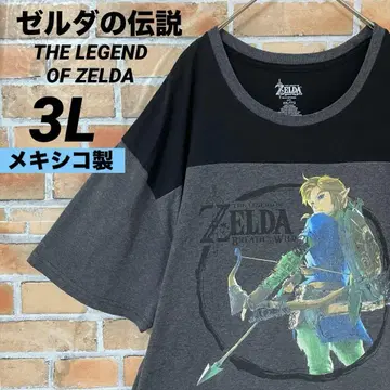 THE LEGEND OF ZELDA 공식 링크 게임 반팔 티셔츠