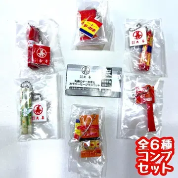 A-3 컴프 마루젠의 치카마와 호모 소시지 마스코트  총 6종 미니어처