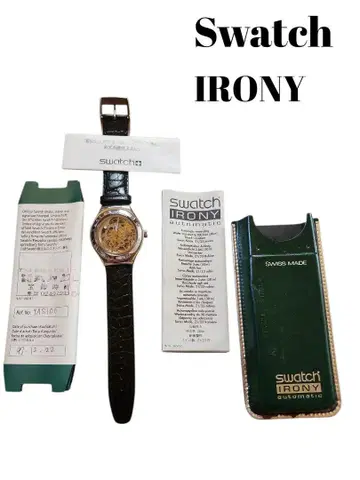 Swatch IRONY 오토매틱 양면 스켈레톤 SWISSMADE