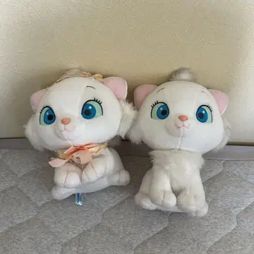 봉제 인형 디즈니 마리 2개 세트