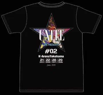 B'z PRESENTS UNITE #02 투어 티셔츠 L 새상품