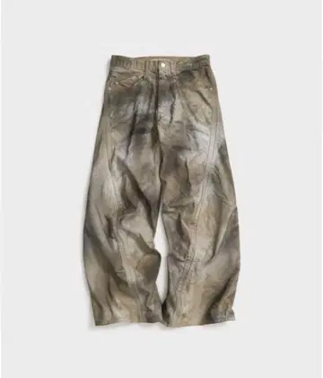 NVRFRGT 3D TWISTED WIDE LEG 5P PANTS 별주