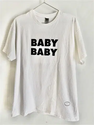 은행나무 BOYZ BABY BABY 티셔츠 L 사이즈