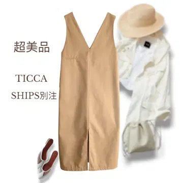 컨디션 최상 TICCA 티카 SHIPS 별주/치노 점퍼 스커트 살로펫