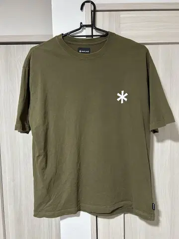 SNOW PEAK 올리브 티셔츠