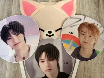 Stray Kids 스키즈 I.N 부채 부채 케이스 세트 포키니