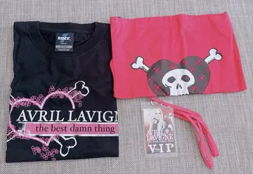 Avril Lavigne 투어 티셔츠 & 백 에이브릴