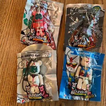 기동전사 건담 펩시 베어브릭 4개 라스트 슈팅