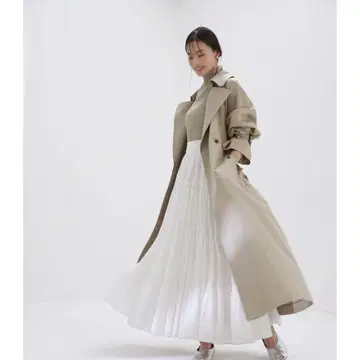 볼륨 개더 캉캉 스커트