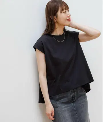 수분 흡수 속건성 쿨 터치 백 플레어 풀오버