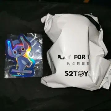 52TOYS 귀여운 스티치 피규어