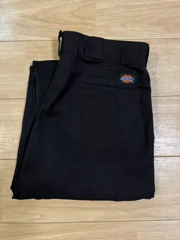 W36 L29 90s DICKIES 워크 팬츠 874 블랙 USA제