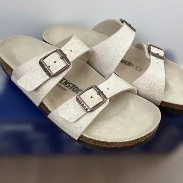 BIRKENSTOCK 시드니 37 화이트 2 벨트 샌들
