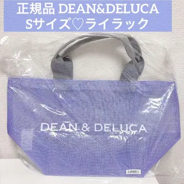 새상품 DEAN&DELUCA 메쉬 토트백 라일락 S 2025
