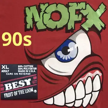 601 NOFX 90년대 빈티지 티셔츠