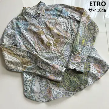 ETRO 에트로 페이즐리 올 패턴 셔츠