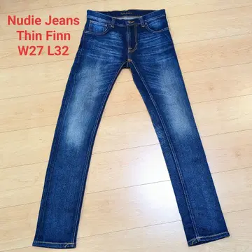 Nudie Jeans W27 L32 누디진 스키니 청바지