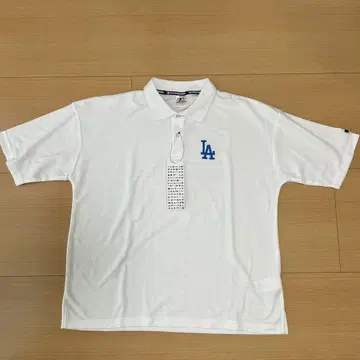 MLB 다저스 공식 피케 셔츠 LL 사이즈 화이트 흰색 Dodgers