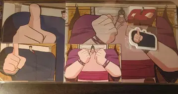 역전재판 카프 복권 파일 캔뱃지 헤어 클립