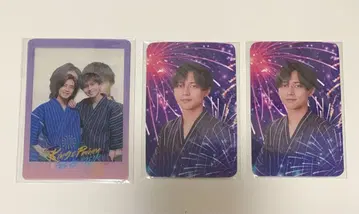 King & Prince 우치아게 불꽃놀이 클리어 카드 트레이딩 카드