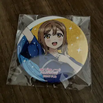 [익명 배송] Aqours 피날레 라이브 가챠 캔뱃지 쿠니키다 하나마루