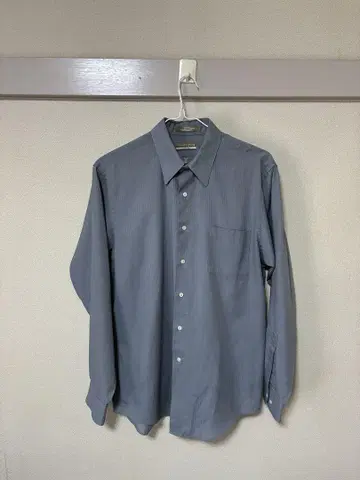 VAN HEUSEN 드레스 셔츠 스트라이프 그레이 XL 상당