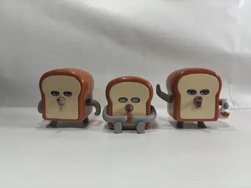 빵 도둑 가챠가챠 피규어 3개 세트