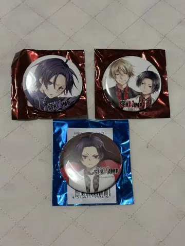 SERVAMP 캔뱃지 원작 패턴