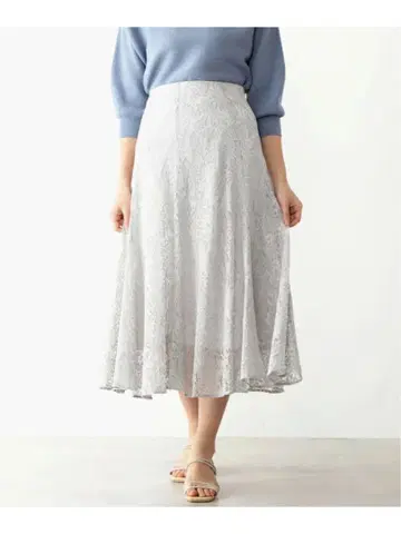 PROPORTION BODY DRESSING 레이스 머메이드 스커트