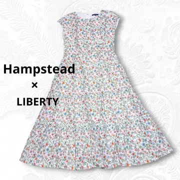 Hampstead 햄스테드 리버티 꽃무늬 원피스 프렌치 슬리브