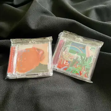 마카로니 연필 캡슐 토이 가자 CD형 키링