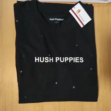 Hush Puppies 별 패턴 티셔츠 L 사이즈