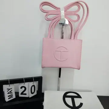 Telfar 미니 핑크 숄더백