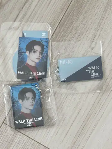 WALK THE LINE NI-KI 캡슐 토이 3종 미개봉 새상품