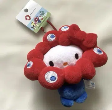 미야쿠미야쿠 산리오 나리키리 봉제 인형 카라비너 키티