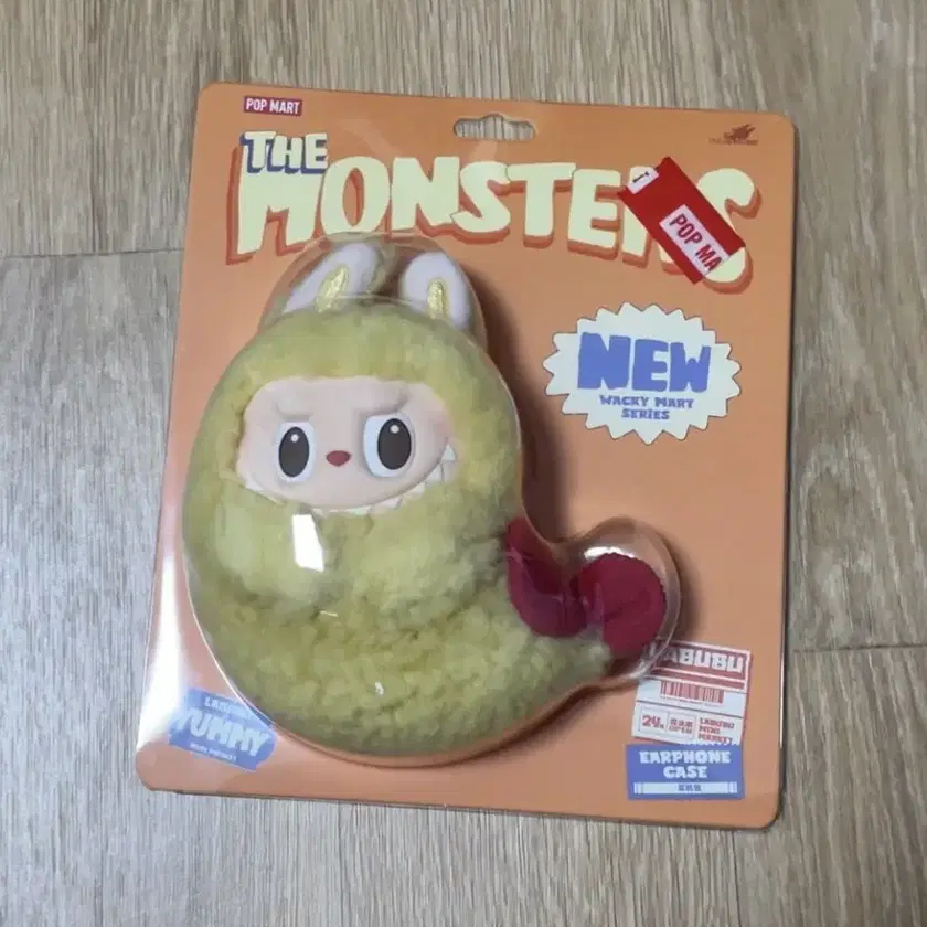 その他 Labubu earphone case tempura The Monsters Wacky Mart Tempura Earphone Case Unboxing