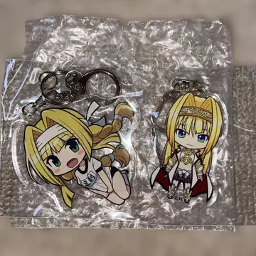 전국 오토메 요시테루 카기코 아크릴 키링 아바타 키링