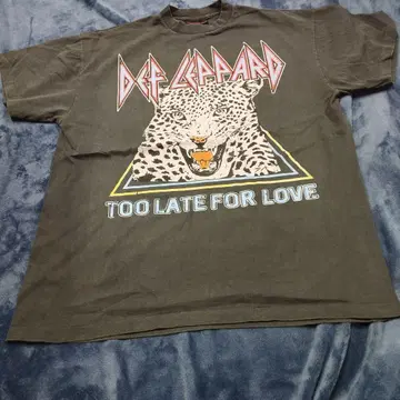 Def Leppard XL 사이즈 티셔츠