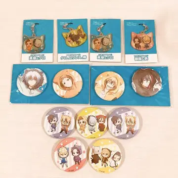 SERVAMP 서번프 복권 메탈 참 캔뱃지 세트 새상품
